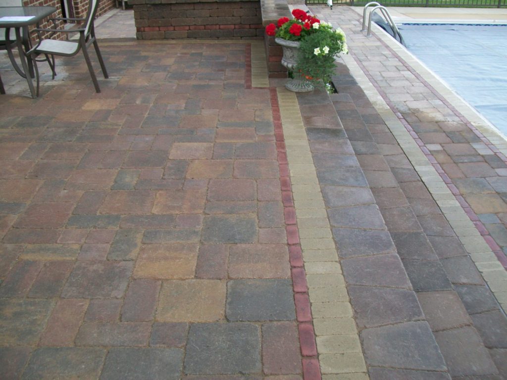 Unilock brick pavers
