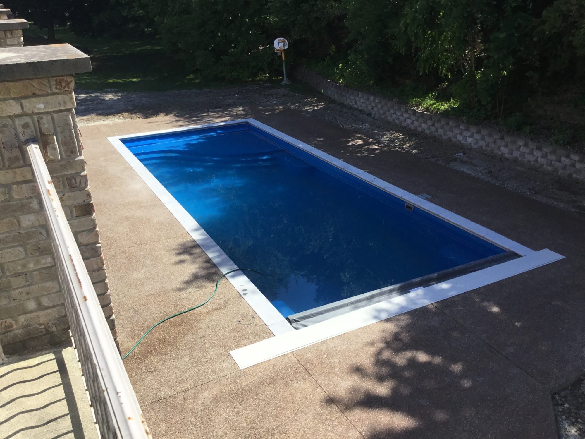 Thursday fibeglasss pool in Clarkston MI